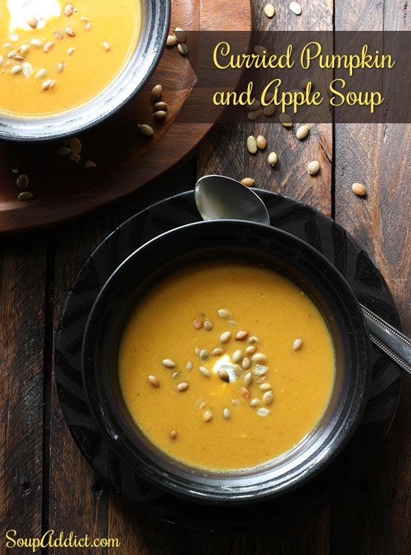 Curried Pumpkin-Apple Soup