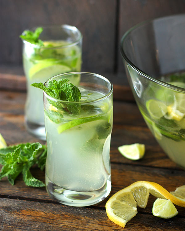 Karen's Zesty Lemon Lime Mojitos for Four